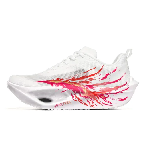 HERR TIGER Детская беговая обувь Low Top Белый Красный Унисекс