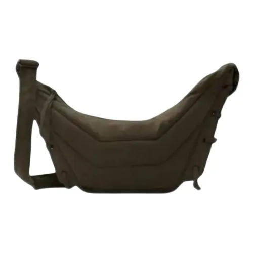 Lemaire Nylon Плечевая сумка Маленькая Унисекс Черная