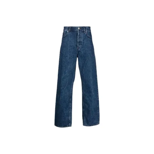 DRIES VAN NOTEN Синий Мужской Джинсы