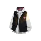 Black Vest + White Gray Sweatshirt  
Черный жилет + белый серый свитшот