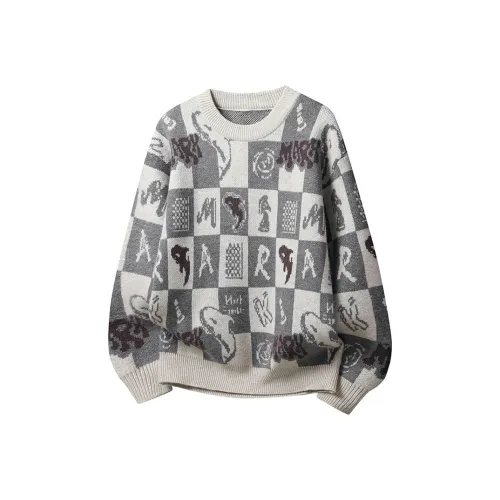 HATCHESSEL Круглый вырез Вязаная модель Свитер Унисекс