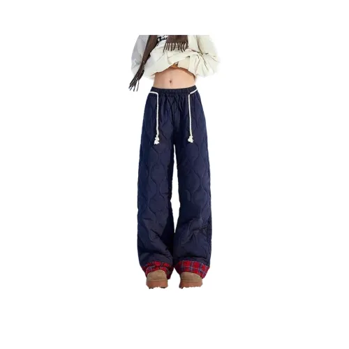 CORNILOT Темно-синие унисекс хлопковые штаны