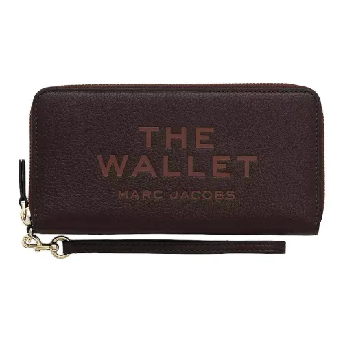 MARC JACOBS GRAIN LEATHER Кошелек Женские Темная Умбра