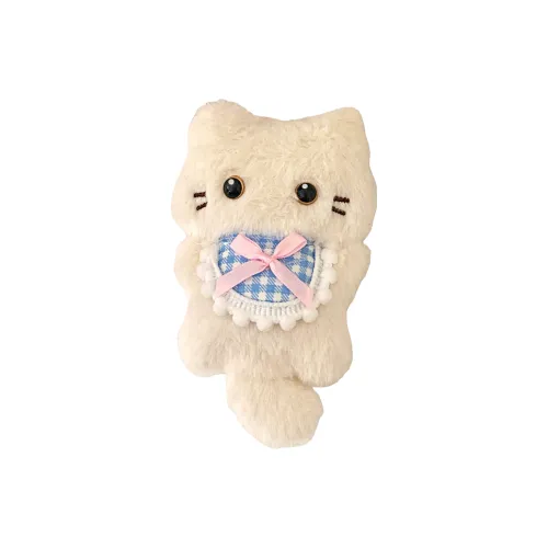 MENGXIAOZAI Милый Котенок Мяукающий Нагрудник Плюшевый Брелок 14,5 см Длина Тела