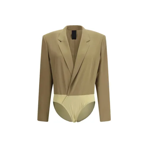 Petar Petrov Оливково-зеленый Женское боди