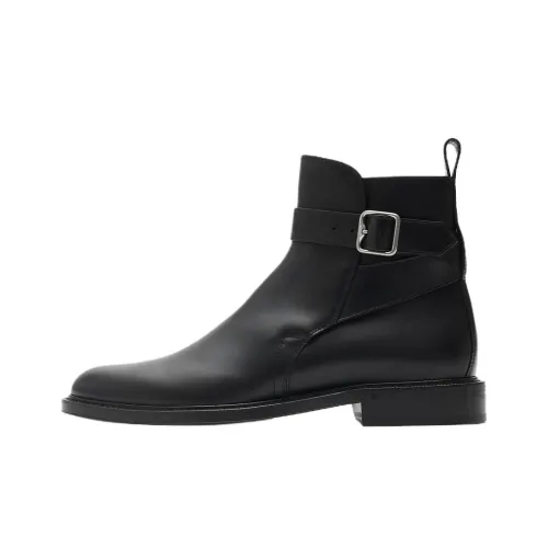 Burberry Manor Ботильоны Мужские Черные