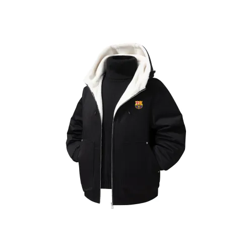 FCB ARCELONA Хлопковый пуховик унисекс