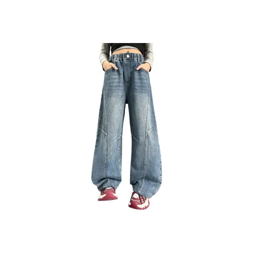 MUTONGSHAONIAN Синие школьные джинсы