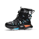 Чёрный Синий [Флисовая подкладка, толстый хлопок]