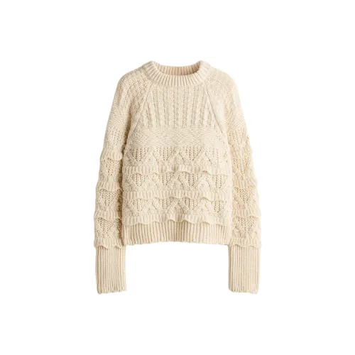 H M Светлый Бежевый Женские Свитера