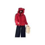 Red Cotton Down Jacket  
Красная хлопковая пуховая куртка