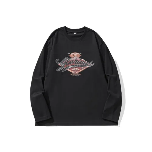 UKTK Черные Мужские T-рубашки