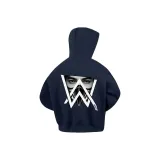 Темно-синий с флисовой подкладкой - Готическая маска для лица Jiahao