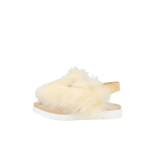 UGG Детские сандалии Low Top Бежевые KIDS