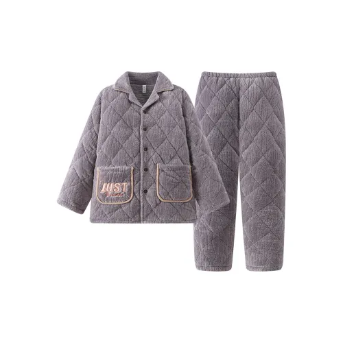 ЮЙЧЖАОЛИНЬ Pajama Комплект Осенний и Зимний Мужской