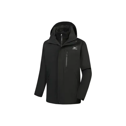 Mizuno Водонепроницаемый Ветрозащитный Дышащий Устойчивый к истиранию Теплый ветровка Унисекс