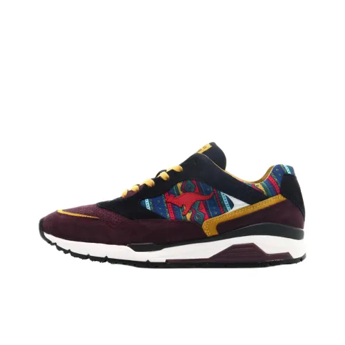 Земля Вода x KangaROOS Ultimate Низкий Топ Беговые кроссовки Мужской Фиолетовый