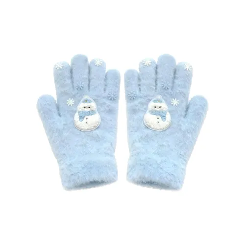 ZUOWEISHIJIA Вязаные перчатки из искусственного норкового меха унисекс