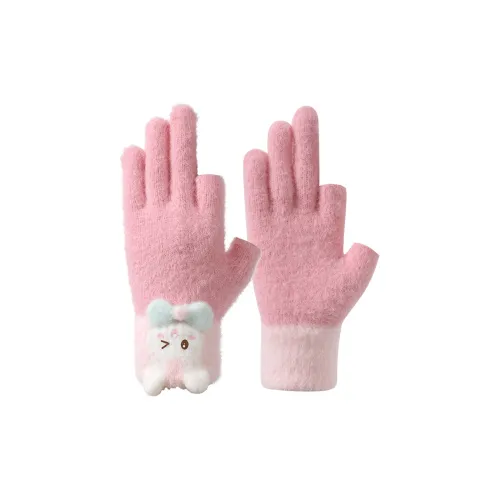 ЮЙЧЖАОЛИНЬ Утолщенные вязаные перчатки для детей