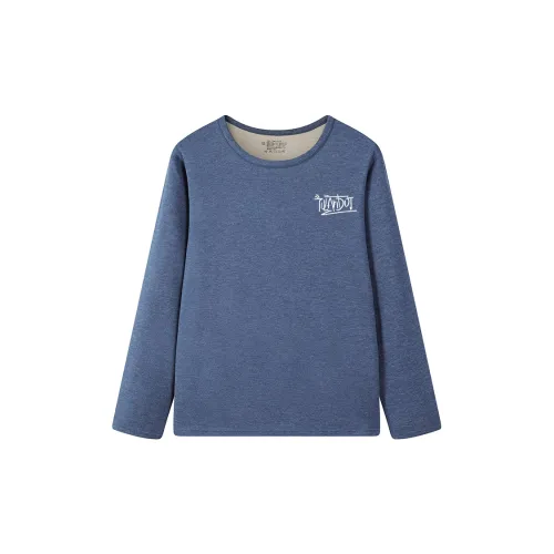 TULANDUO Джинсовый синий Мужской Термокомплекты