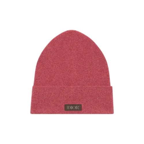 DIOR Кашемир Шапки-бини Унисекс Красный