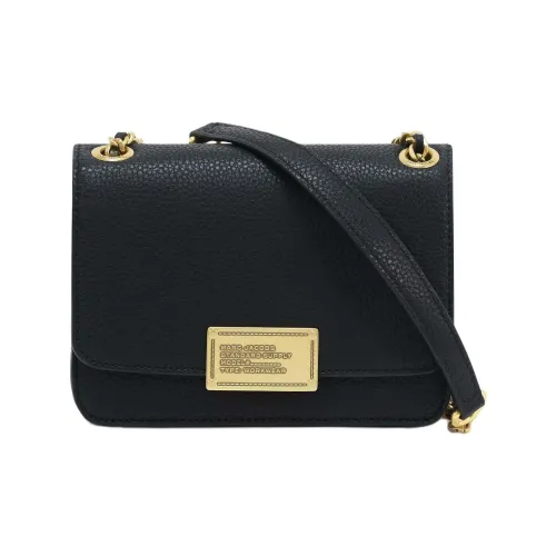 MARC JACOBS Pebble Кожа Плечевая Сумка Маленькая Женская Черная