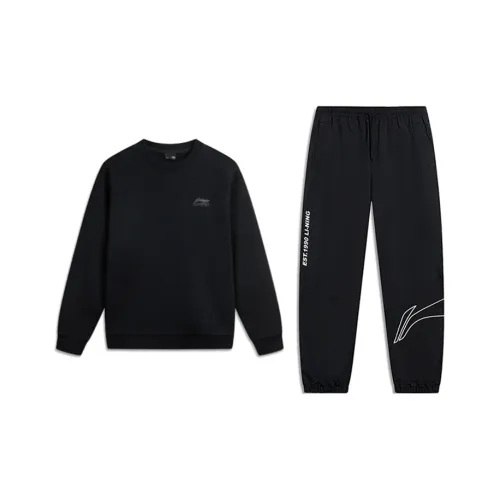 Лайнер Casual Спортивная Одежда Унисекс Черный + Черный