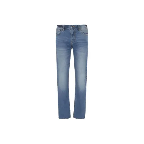 ARMANI EXCHANGE Medium Blue Men's Jeans ARMANI EXCHANGE Средне-синие мужские джинсы