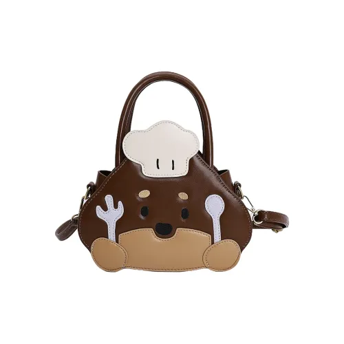 FREEHIKE ПУ (полиуретан) Сумка Женская Кофейного цвета