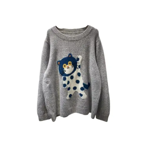 ZEKIKO STUDIO Серый Женский Трикотаж