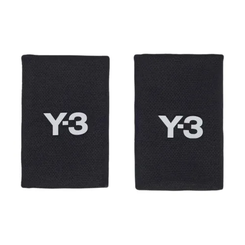 Y 3 Полиэстер Наручные повязки Унисекс Черный