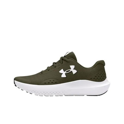 Under Armour Surge 4 Low Топ Детские беговые кроссовки Ocean Green Подростки