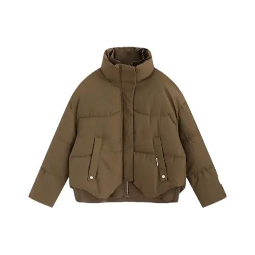 ZEKIKO STUDIO Хлопковый пуховик женский