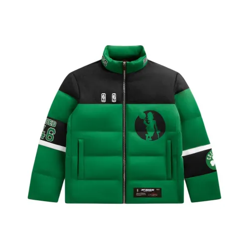 NBA x Off Season Boston Celtics Team FW25 Стандартный Пуховик Пуховик Унисекс