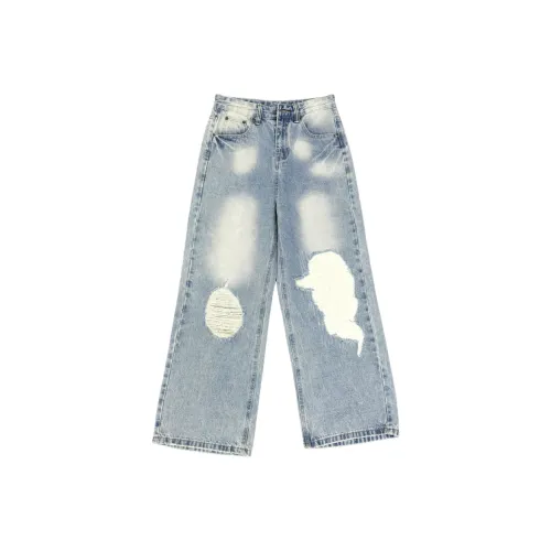 PGKZ Blue Unisex Jeans