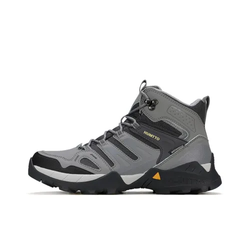 HUMTTO Slip-resistant Abrasion-resistant And Balanced High Top Mountain Climbing Shoes Men's