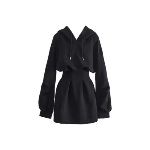 ABBY GODDESS Длинное платье с длинными рукавами женское