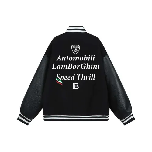 AUTOMOBILI LAMBORGHINI Бейсбольная куртка Унисекс