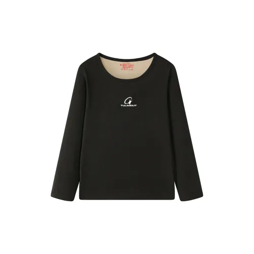 TULANDUO Черный Женский Термокостюм