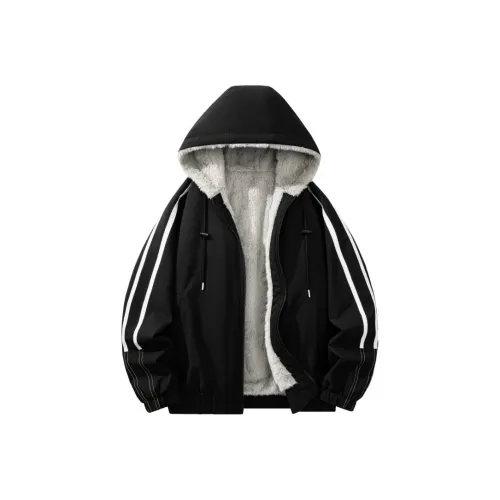 ONE PIECE Черный Унисекс Пуховики