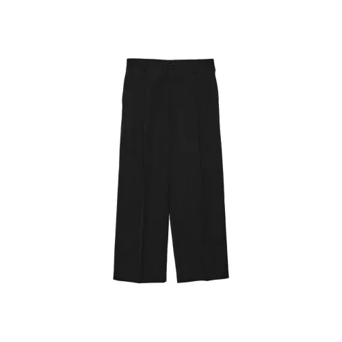 Graphpaper Fw25 Отношение Off Шерсть Широкий Брюки Повседневные брюки Мужской