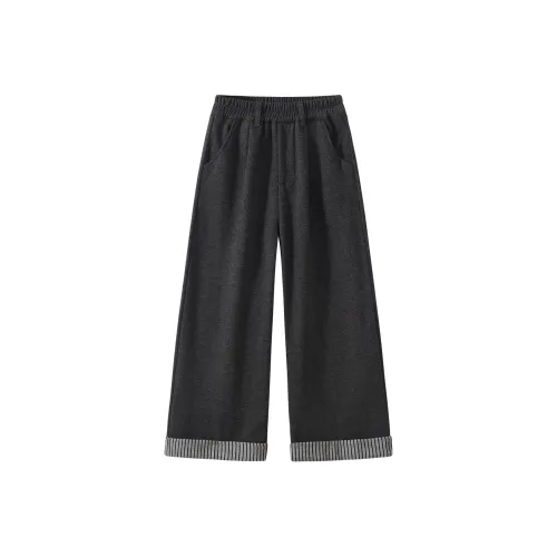 SUPEREDGE Флисовая подкладка широкие штаны