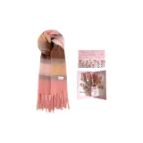 Mist Розовый + 3D Эффект Розовый Открытка + Конверт