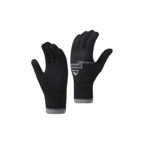 ЮЙЧЖАОЛИНЬ Утолщенные вязаные перчатки для мужчин