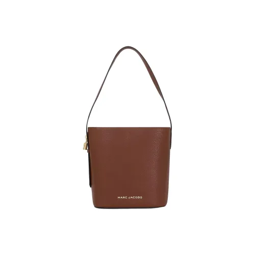 MARC JACOBS Кожа Ведрообразная Сумка Большая Унисекс Коричневая