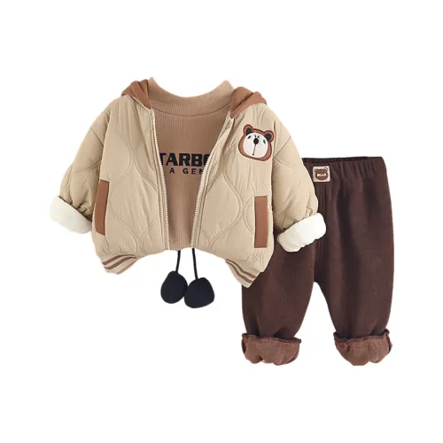 Yunpo Повседневная спортивная одежда THREE Piece Набор для детей в возрасте 3-7 лет