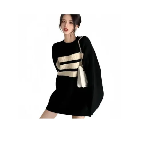 RED DRAGONFLY Черные Женские Свитера