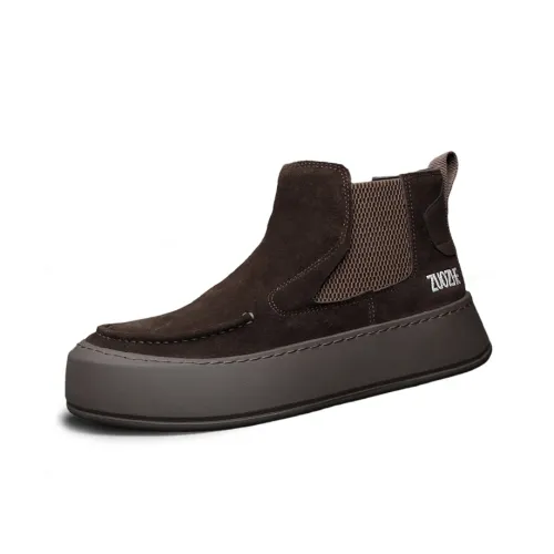 SENJIALUO Короткий ботинок Martin каблук 3,5 см мужской