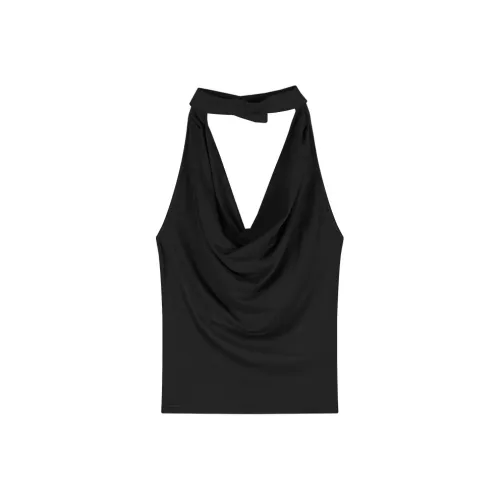 La Chapelle Черные Женские Майки