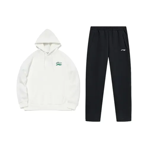 Лайнер Повседневная Спортивная Одежда Унисекс Milky Белый+Черный